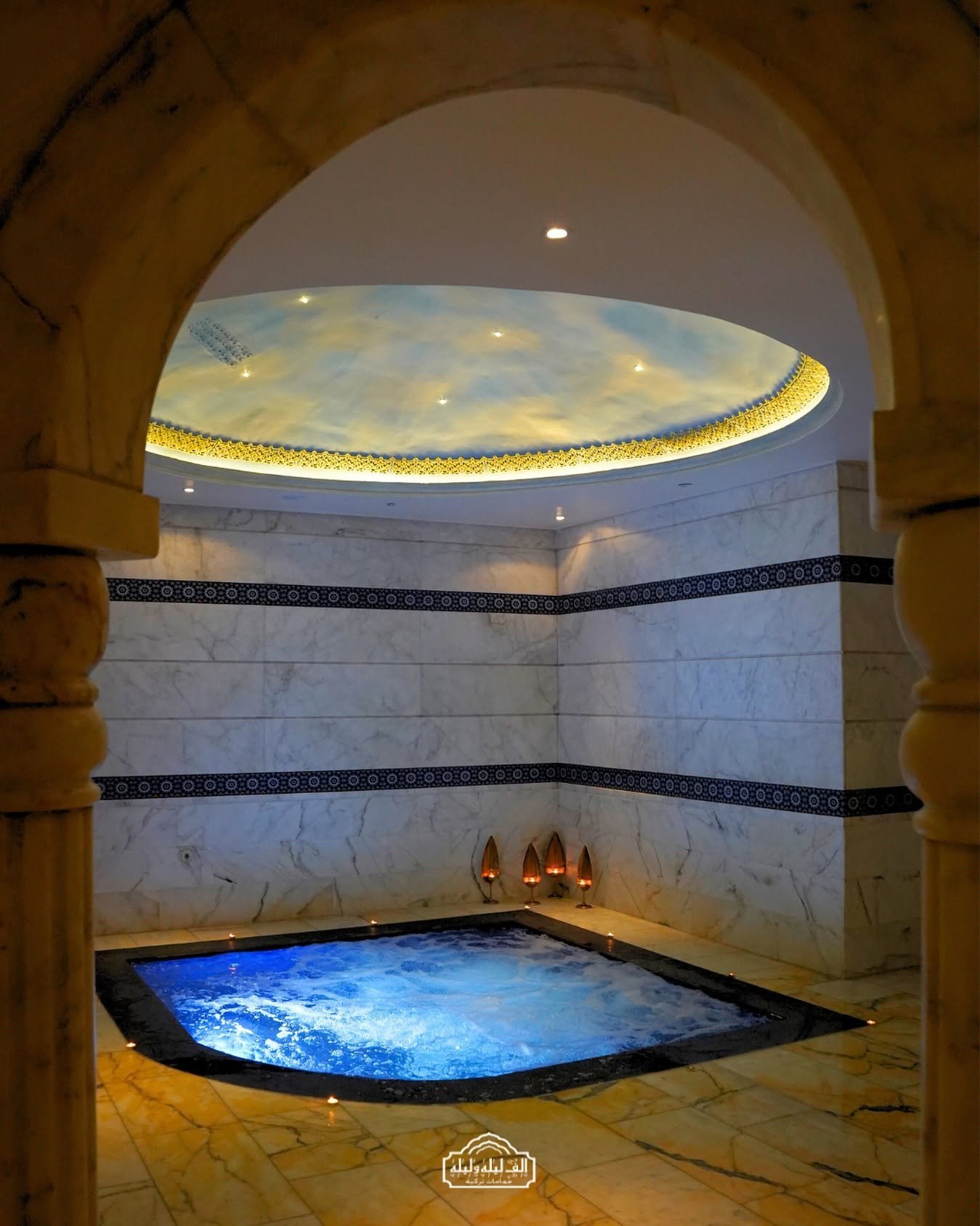 Jacuzzi at Alf Layla Turkish Bath
