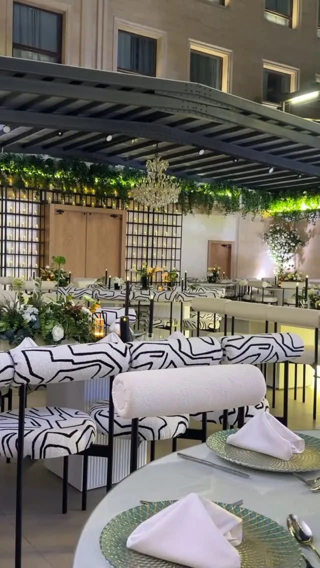 Wedding table styling by Alf Layla Events
